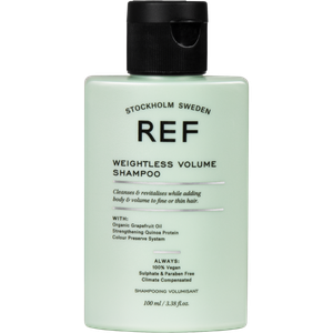 REF Weightless Volume Shampoo Apimties suteikiantis šampūnas, 100ml