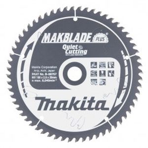 Pjovimo diskas MAKITA Makblade plus 190x20x2,0mm 60T 5°