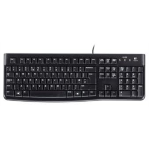 Logitech K120 Corded Keyboard black USB (OEM) (LT)