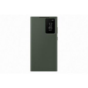 Samsung Smart View Wallet Case ZS918CGE for Galaxy S23 Ultra, Khaki - telefono dėklas