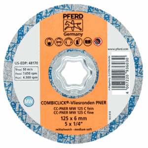 Poliravimo diskas PFERD CC-PNER MW 125 SiC F