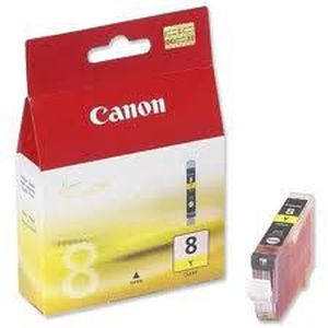 Canon CLI-8Y (0623B001) Rašalinė kasetė, Geltona