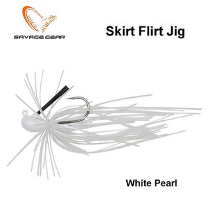 Savage Gear Skirt Flirt Jig Sinking Kablys Nr2 White Pearl 4 g