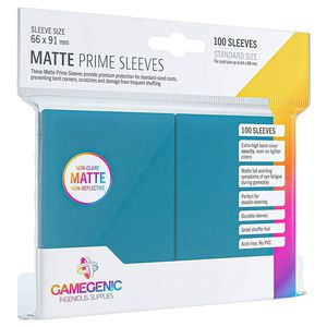Gamegenic Card Game Sleeves: Matte Prime Blue